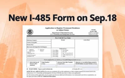 New Form I-485 September 2026: Which Edition to File and What Changed